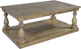 Coffee Table With Storage For Living Room, Farmhouse Coffee Table 45.2 Inches Wo - $591.99