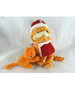 Garfield plush ty King crowned 7&quot; + Magnetized 5&quot; Garfield from the Movie - $26.94 CAD