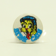 The STRAY CATS Pin Rockabilly Vintage 1980s Button UK Badge Brian Setzer 1&quot; - $13.67