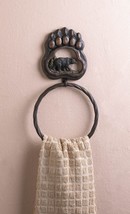 Black Bear Paw Towel Ring - £23.97 GBP