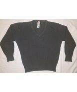 EAST GERMANY VINTAGE NVA OD GREEN MILITARY OFFICER SWEATER UNIFORM SIZE 44 - €54,72 EUR