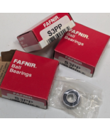 Lot of 3 NEW FAFNIR S3PP Deep Groove Bearings 0.375&quot; ID  0.875&quot; OD  0.28... - $24.74