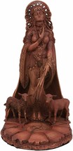 Celtic Goddess of Poetry Livestock Medicine Spring Bridget Brigid Figurine Decor - £45.55 GBP