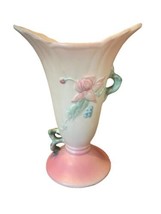 Vintage 1949 Hull Art Pottery Woodland Pattern Flared Opening Vase W8-7 1/2&quot; USA - £30.49 GBP