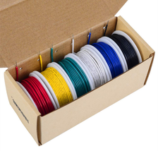 TUOFENG 18 Awg Solid Wire-18 Gauge Tinned Copper Wire, PVC (OD: 1.88 Mm) -6 Diff - £19.71 GBP