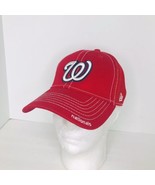 Washington Nationals MLB Baseball Hat New Era Flex Fit Hat Small Medium Red - €16,29 EUR