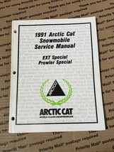 ARCTIC CAT Snowmobile 1991 EXT Special - Prowler Special Service Manual ... - £15.94 GBP