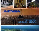 Avensa Venezuela Air Pass Booklet Avensa Venezuelan Airline Boeing 727 - $27.72