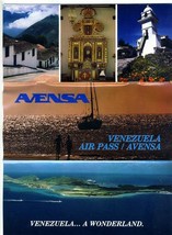 Avensa Venezuela Air Pass Booklet Avensa Venezuelan Airline Boeing 727 - £21.80 GBP