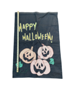 Pumpkin Halloween Jack-o&#39;-lantern House Large Banner Flag Garden 27&quot; x 38&quot; - £8.03 GBP