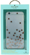 Kate Spade Flexible Hybrid Case for iPhone 6+ 6s PLUS Rose Gold Confetti - $12.18