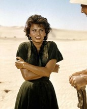 Sophia Loren on location in Libyan desert 1957 Legend of the Lost 11x14 photo - £14.11 GBP