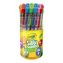 Crayola Smencils Cylinder - HB #2 Silly Scented Pencils, 50 Count,Gifts for Kids - £30.23 GBP