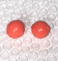 Piranha Panic Game 2005 2008 Mattel Set Of 2 Orange Fish Marbles - $7.40