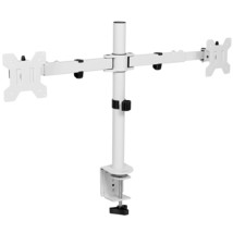 VIVO Dual LCD LED 21 to 32 inch Monitor Desk Mount, Heavy Duty, Adjustable Teles - £64.73 GBP
