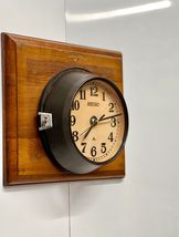 Industrial Retro Style Antique Refurbish Seiko Quartz Maritime Ship Wall... - £115.13 GBP