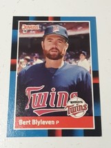 Bert Blyleven Minnesota Twins 1988 Donruss Card #71 - £0.77 GBP