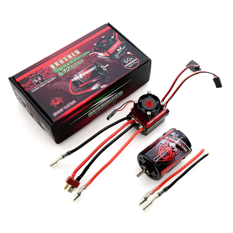 23T 540 Brushed Motor &amp;  320A ESC Waterproof Electronic Speed Controller For RC - £13.17 GBP+