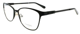Vera Wang Kalliet BK Women&#39;s Eyeglasses Frames 51-17-133 Black w/ Crystals - £30.97 GBP