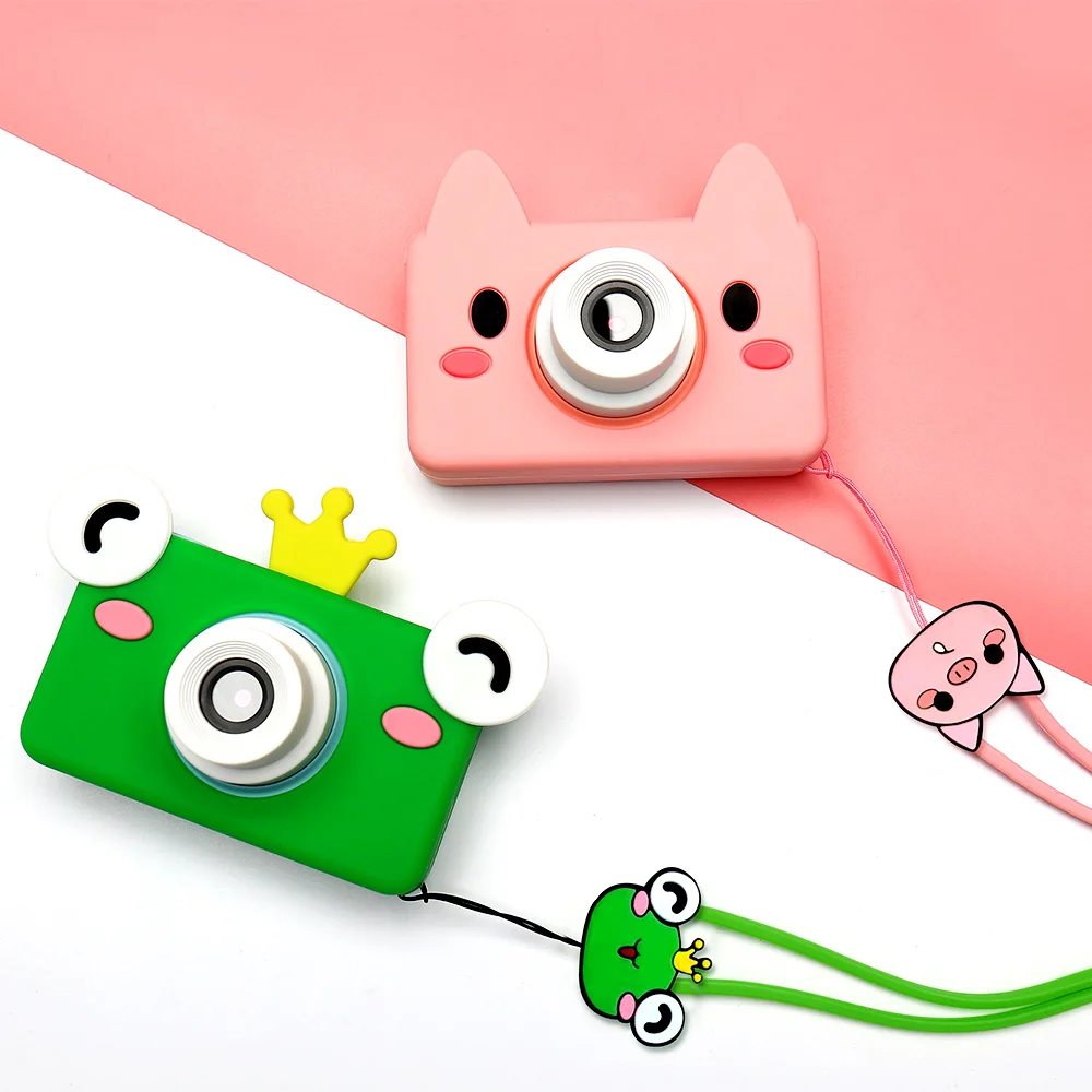 Cartoon Digital Camera Multifunctional Micro Camera Toy with Lanyard Child - £32.45 GBP+
