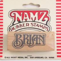 All Night Media Namz Stamp Brian Vintage 90s New Old Stock Sealed - $14.82