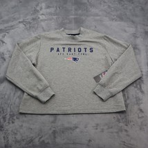 New England Patriots NFL Shirt Mens XL Gray Football Pullover Team Apparel - $25.72