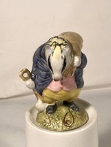 Beatrix Potter Badger Figurine Tommy Brock Made In England - £197.84 GBP