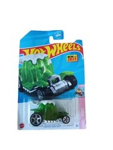 Hot Wheels Lime Green Jello Car  2023 A Case Dessert Drifter #8 Translucent - £7.67 GBP