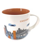 Starbucks You Are Here Collection Mug Chicago 2012 14 oz. Coffee Cup Cer... - £21.29 GBP