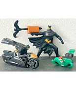 Lot of 3 McDONALDS Happy Meal Toys Action Figures DC Batman - $10.49