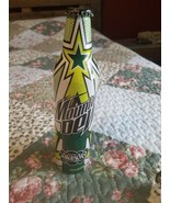 Mountain Dew Aluminum 9 1/2&quot; Bottle Green Label Art  - €4,32 EUR
