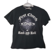 KINGS X First Church of Rock and Roll Black T Shirt  Mens Size XL  - $19.80