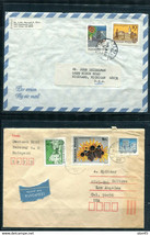Hungary 1985 2 Covers to USA 11961 - £3.88 GBP
