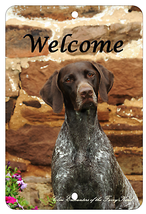 German Shorthair Pointer Indoor/Outdoor Aluminium Sign - £16.59 GBP