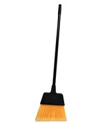 Angled Nylon Bristle Black Handle Lobby Broom - $47.77 CAD