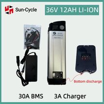 36V12Ah EBIKE Battery Pack Lithium Li-ion BMS Bottom Connector Electric ... - $159.53