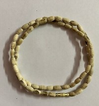 TULSI TULASI VAISHNAV ISKCON Mala Kanthi 18-20 inch Barrel Beads Yoga Pr... - £7.30 GBP