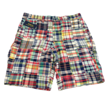 Polo Ralph Lauren Patchwork Madras Chino Shorts Classic Fit 9&quot; Men&#39;s Siz... - $59.95