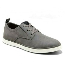 Goodfellow &amp; Co. Khalil Casual Charcoal Faux Leather Lace Up Loafer Shoe... - £14.33 GBP