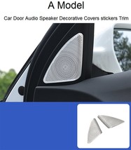 Car Styling Door o Speaker Decoration Cover Stickers Trim For  A4 B8 2009-2016 S - £53.09 GBP