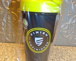 Blender Bottle Protein Shaker Lime Green &amp; Black Finish Unfinished - £7.21 GBP