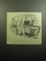 1958 Cartoon by Perry Barlow - It says these are your peak earning years - £14.50 GBP