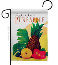 Party like Pineapple - Impressions Decorative Garden Flag G135472-BO - £15.96 GBP