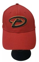 Arizona Diamondbacks Baseball Hat Cap Strapback Red New Era Baseball Plain Logo - £11.20 GBP