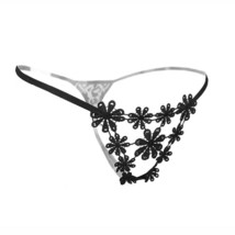 Delicate Floral Embroidery G String - £3.32 GBP