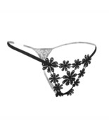 Delicate Floral Embroidery G String - £3.31 GBP