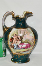 Vtg Royal Vienna Neoclassical Ewer Pitcher Hand Painted Porcelain Ewer Kaufmann - £70.31 GBP