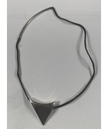 Somers Randolph Sterlingsilber Modernist Anhänger An Seidenkordel Wunder... - $4,638.59 MXN