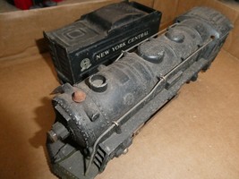 Vintage O Scale Marx 999 Metal Steam Locomotive and NYC Tender Car - £29.48 GBP