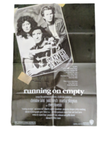 Poster Running On Empty Movie Store Poster 40X27 Vintage - £12.51 GBP